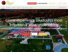 Tablet Screenshot of breauxvineyards.com